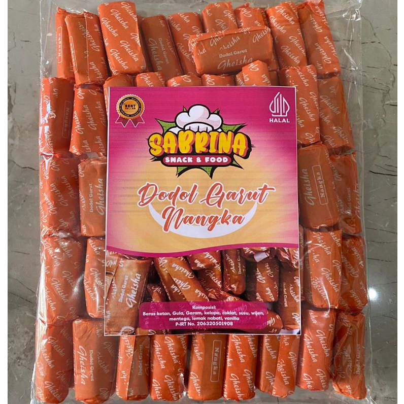 

SABRINA Dodol Garut Nangka 250g cemilan manis legit oleh-oleh bisa COD