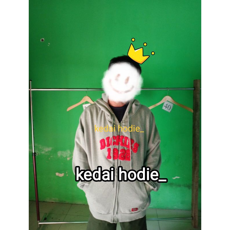 DICKIES BORDIR TOWEL ABU (BARU/ BUKAN BEKAS)