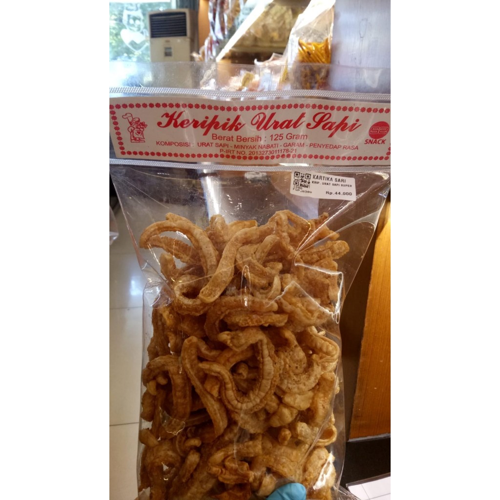 

KERIPIK KRIPIK URAT SAPI SS KARTIKA SARI OLEH OLEH MAKANAN BANDUNG