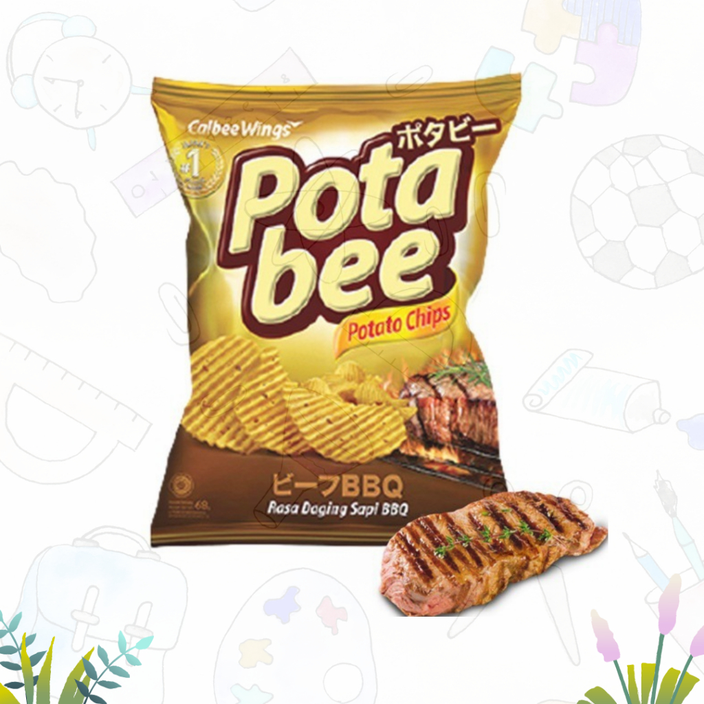 

Potabee Keripik Kentang BBQ Beef 68gr (pcs)