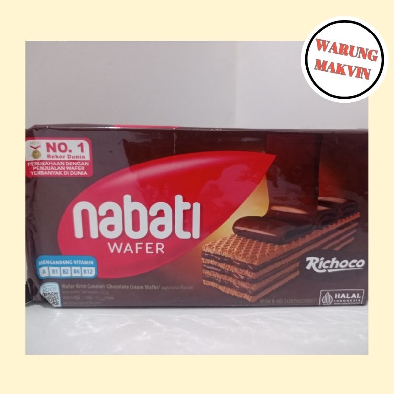 

Nabati Waffer Cokelat&Keju