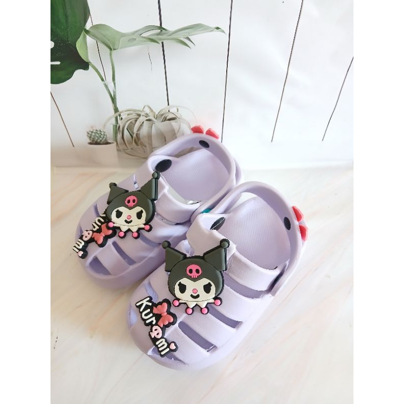 Porto 3047K Sandal Kuromi Anak Perempuan Bahan Karet Eva Ringan