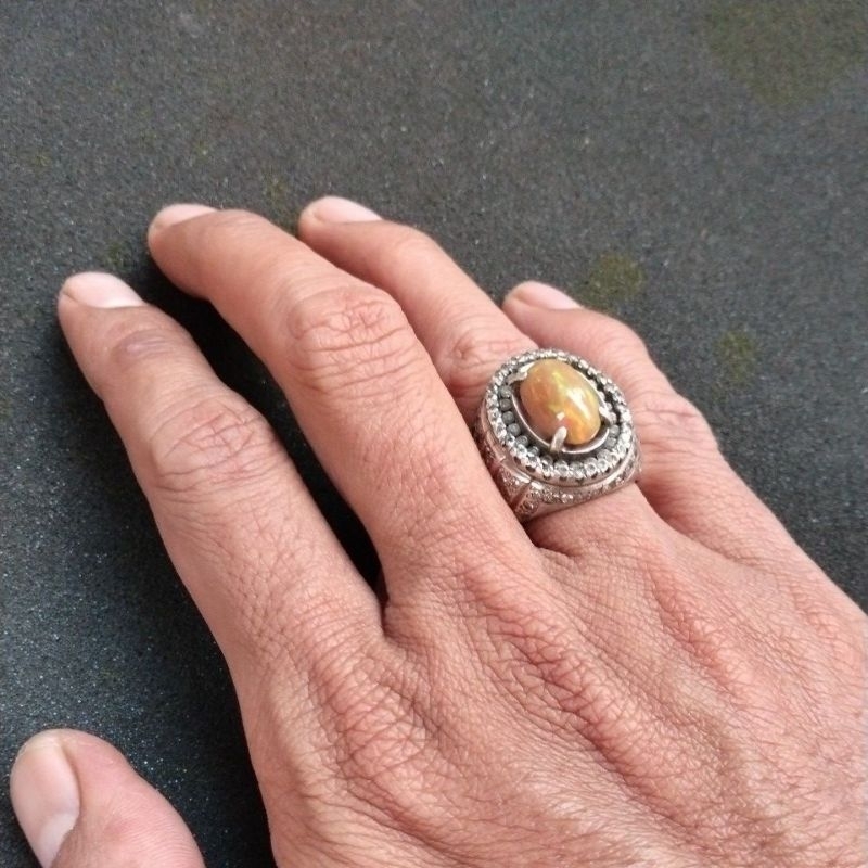 KALIMAYA TEH BANTEN RING PERAK MICROSETTING