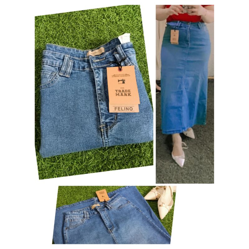 rok jeans FELINO