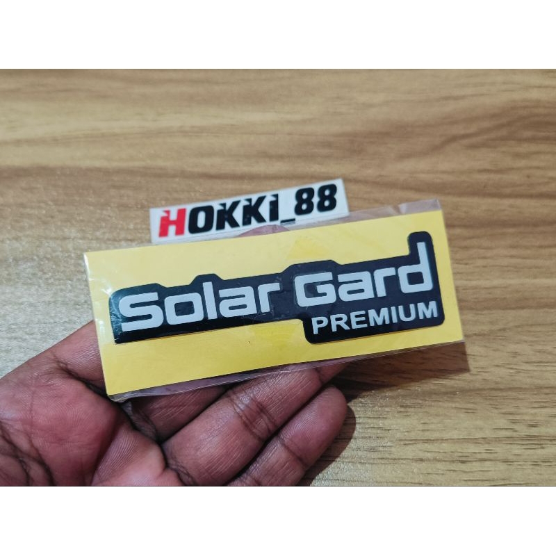 Emboss kaca film Solar Gard premium