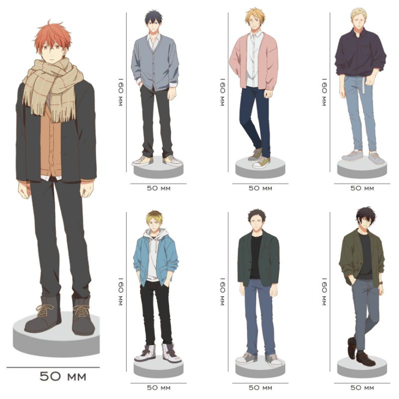 Standee Figure Akrilik Anime Given/Figure Akrilik Anime Given