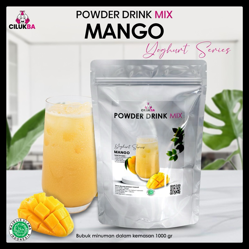 

Bubuk Minuman Rasa Mango Yoghurt 1 kg / Powder Drink Mix