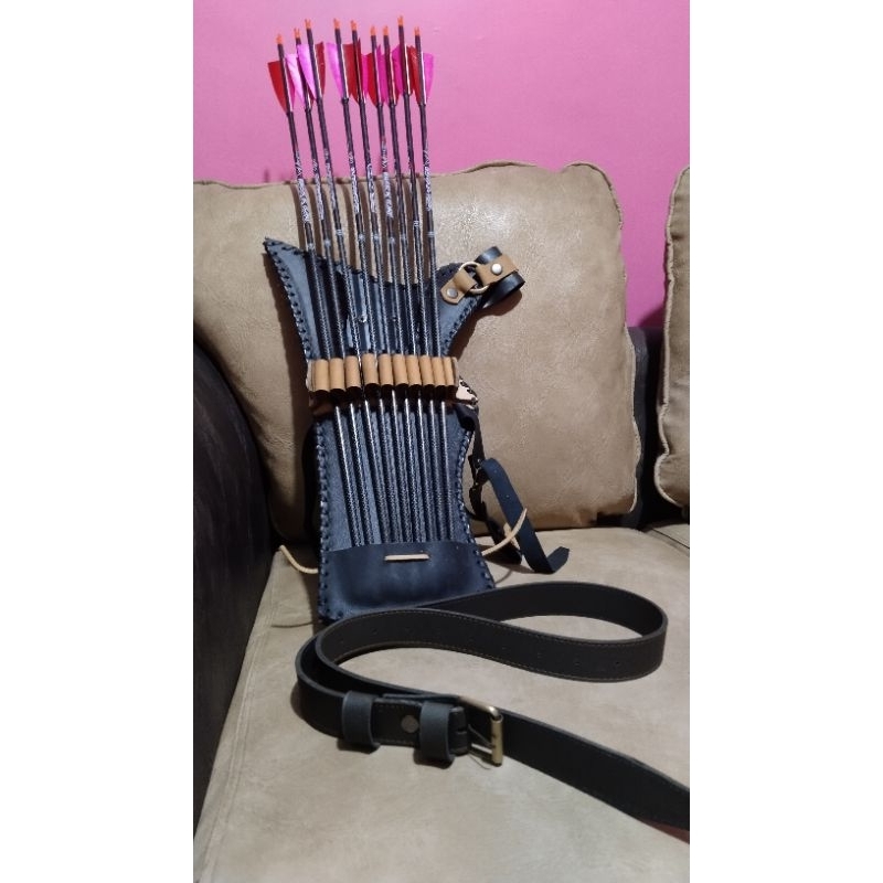 QUIVER KULIT FULL HBA & GROUND ARCHERY HORSEBOW
