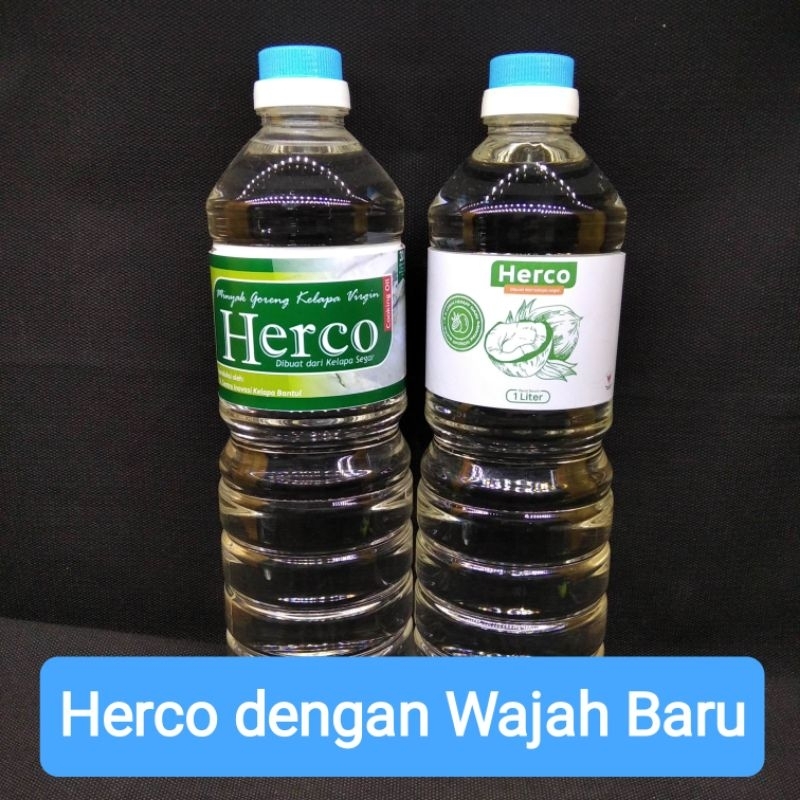 

Minyak Goreng HERCO 1 Liter | Minyak Kelapa untuk Roti dan Kue