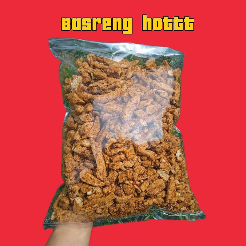 

500g Basreng pedas daun jeruk