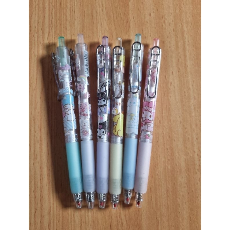 

PULPEN SANRIO LUCU MURCE TINTA HITAM ISI 6 PCS