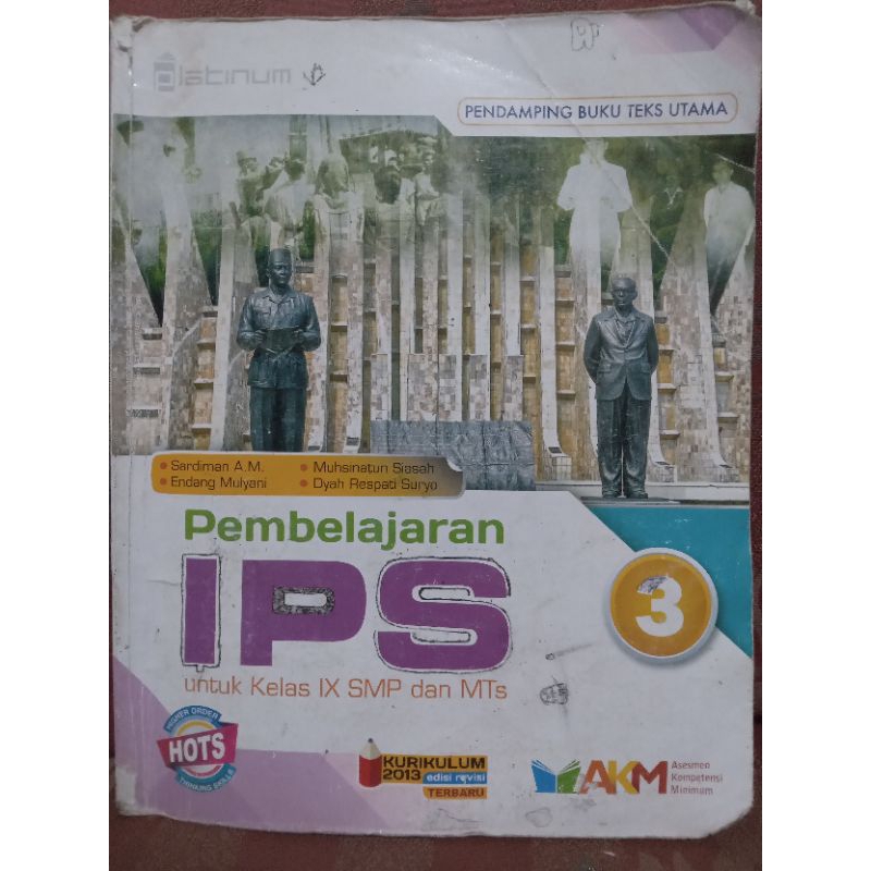 IPS Kelas IX / 9 / 3  SMP Kurikulum Merdeka
