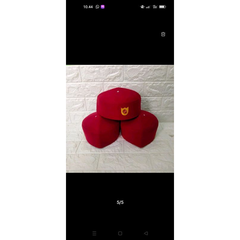 peci kopeah Uje logo/peci Uje bludru logo