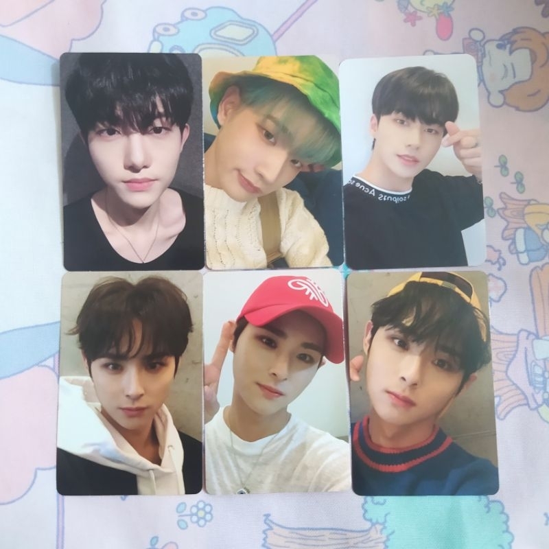 DKZ photocard mingyu kyoungyoon giseok Jaechan fascinate + sehyeon fascinated + Id card Jaechan phot