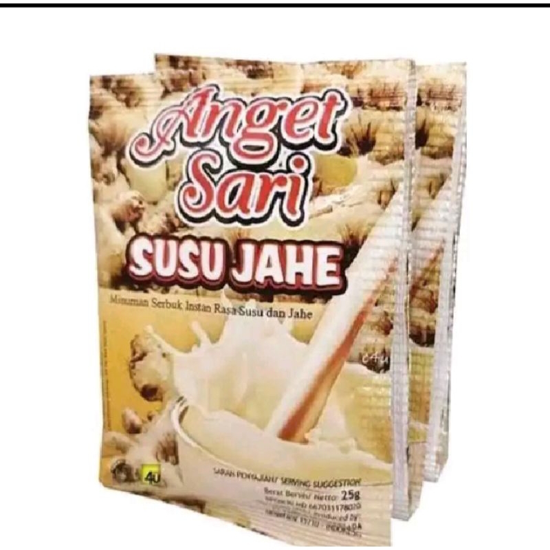 

ANGET SARI SUSU JAHE @ renceng 10 pcs