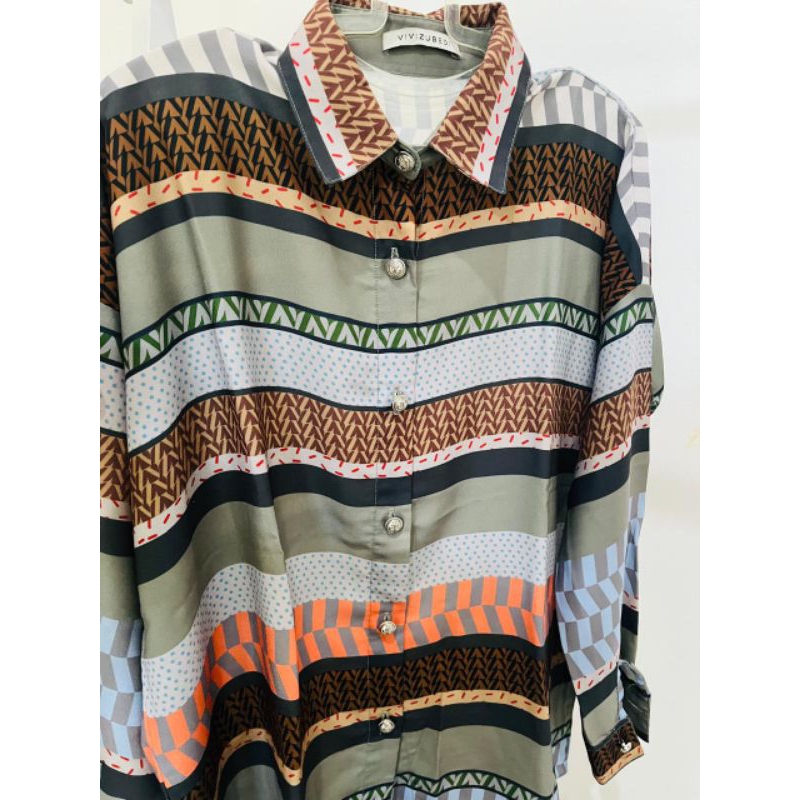 PL ABHIA TOP VIVI ZUBEDI/kemeja wanita
