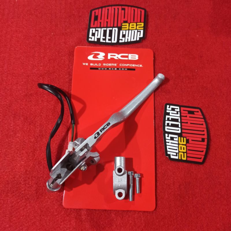 Handel Handle Kopling RCB Racing Boy E2 E3 E-2 E-3 Silver