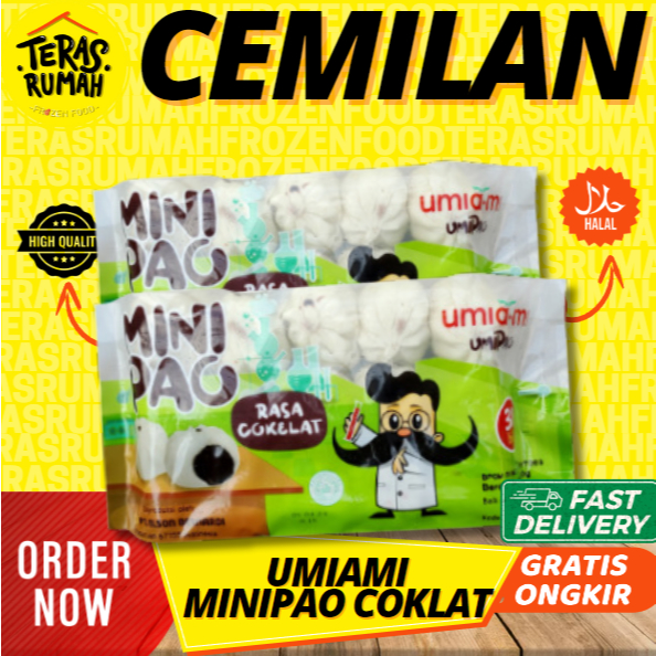 

UMIAMI - MINIPAO BAKPAO MINI ISI COKLAT ISI 30