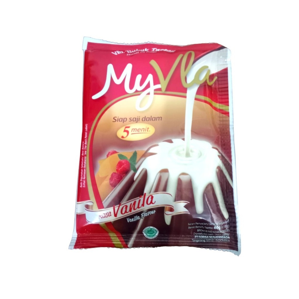 

Nutrijell Nutrijel Vanilla Vanila My Vla 60 Gram (Satuan)