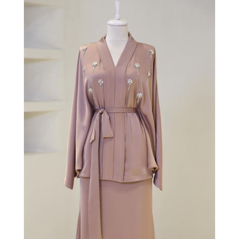 AMEENA ONESET /COD BAJU MUSLIM LEBARAN SIMPLE DAN MEWAH / BAJU KURUNG MALAYSIA / BAJU PESTA PAYET /C