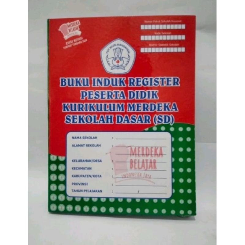 

buku induk sd kurikulum MERDEKA