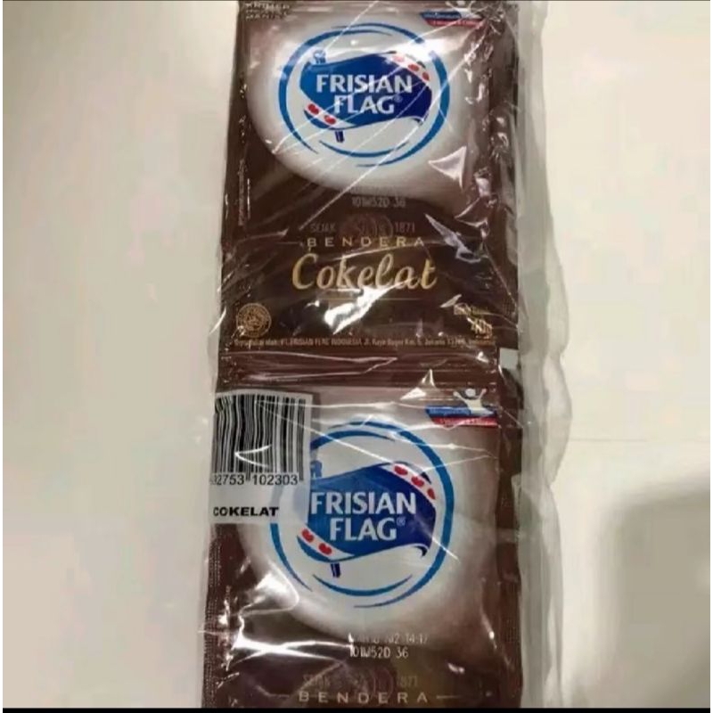 

Frisian Flag Susu Sachet Isi 6 Coklat/Vanilla