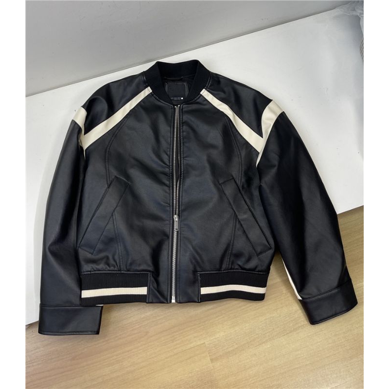 Jaket Kulit Bomber Zara Kairi-Jaket Pria Model Terbaru-Jaket Kairi Onic-Jaket pria semi kulit terbar