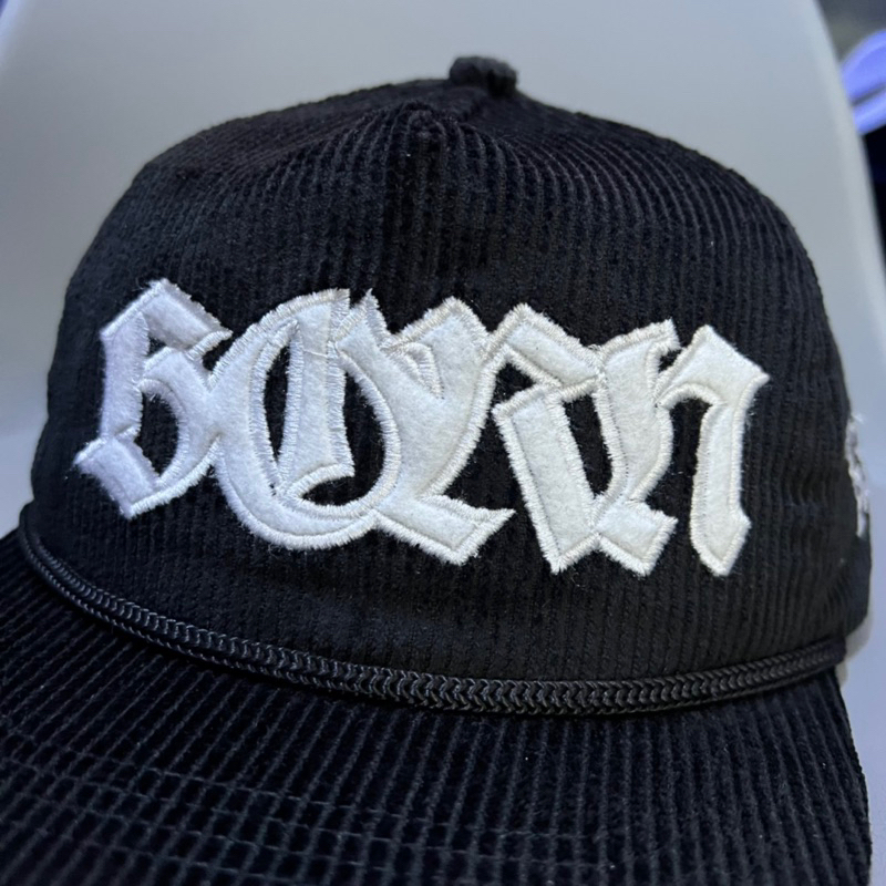 Topi Ropehat Corduroy Black Born Thisplan