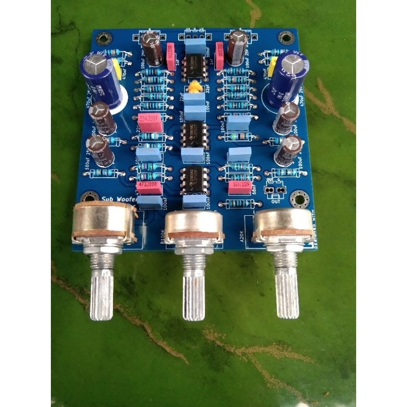 Kit tone subwoofer controller Filter sub Sch Anistardi S
