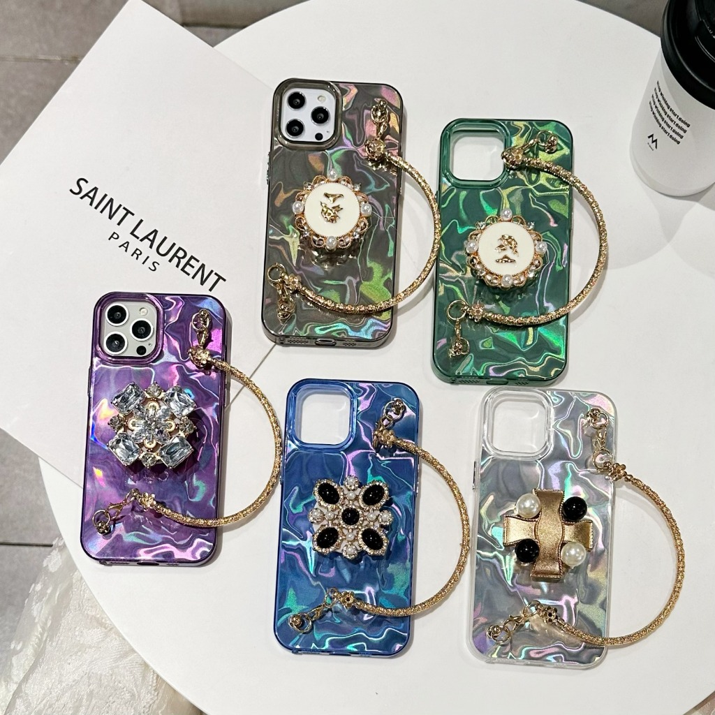 GC172 Textured waterry Ripple Hologram With Charm Case Hardcase Casing Hp For OPPO A5X 4G A3X A39 A5
