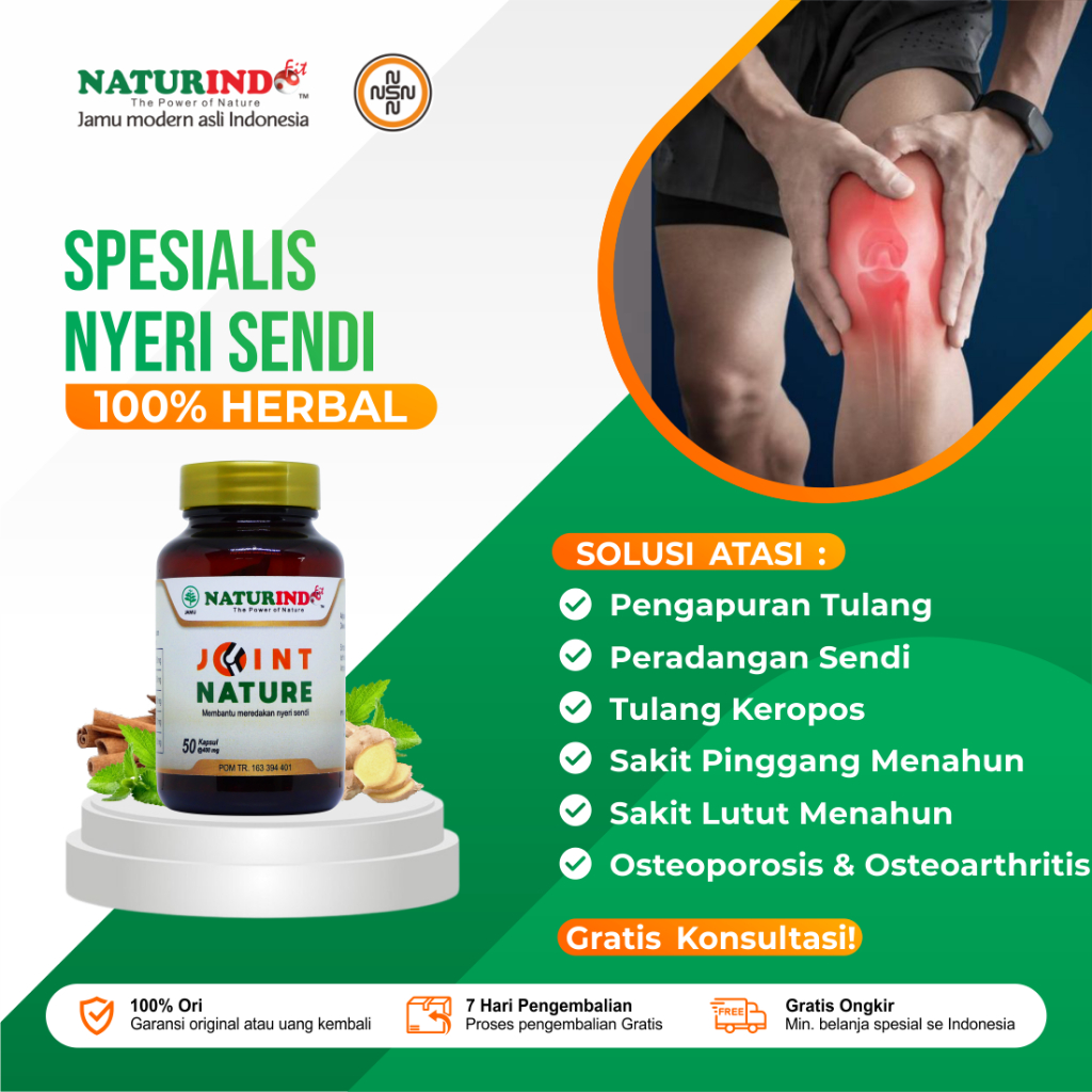 Obat Sendi Pengapuran Tulang Joint Nature