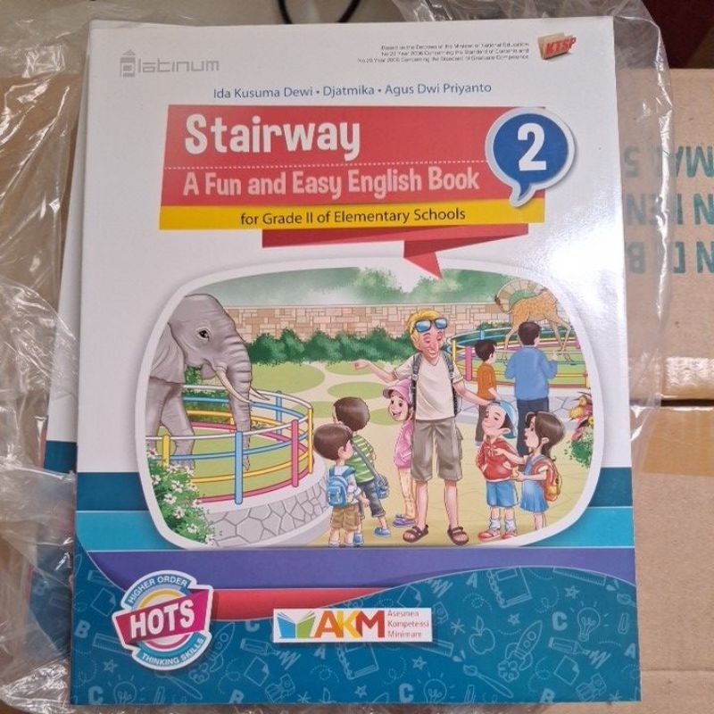 Buku Bahasa Inggris Kelas 2 STAIRWAY A Fun snd Easy English Book (KTSP)