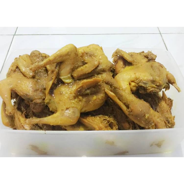 

Ungkepan Ayam Tinggal di Goreng (500g)