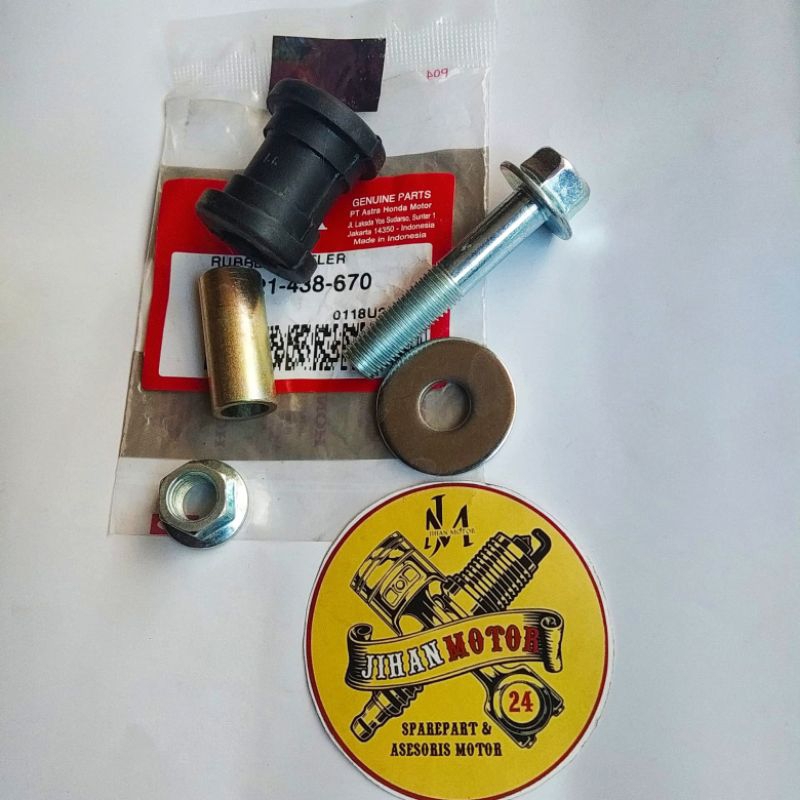 Baut baud gantungan knalpot Honda all Tiger