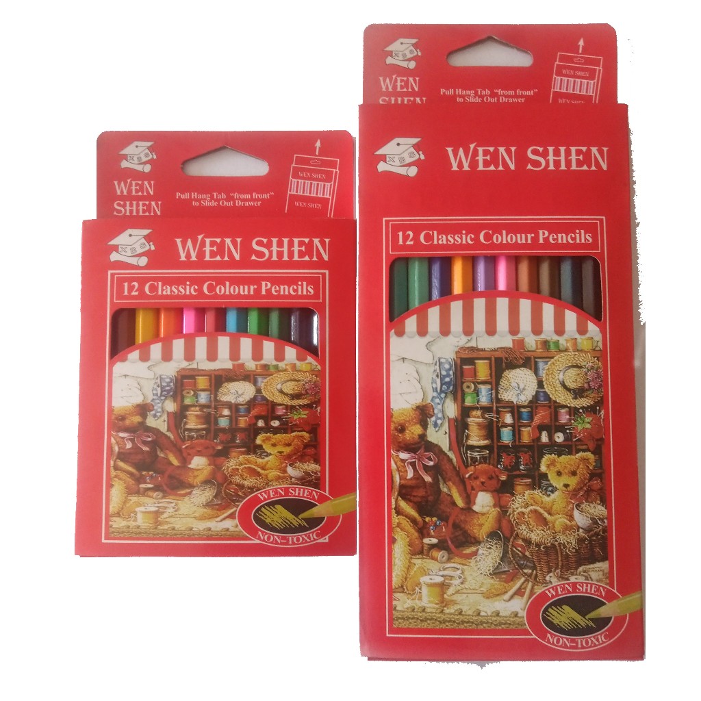 

PENSIL WARNA WEN SHEN 12 | MESADS