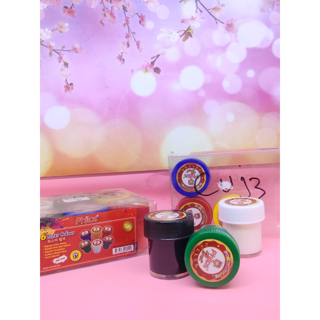 

PHILOS 6 POSTER COLOUR WASHABLE