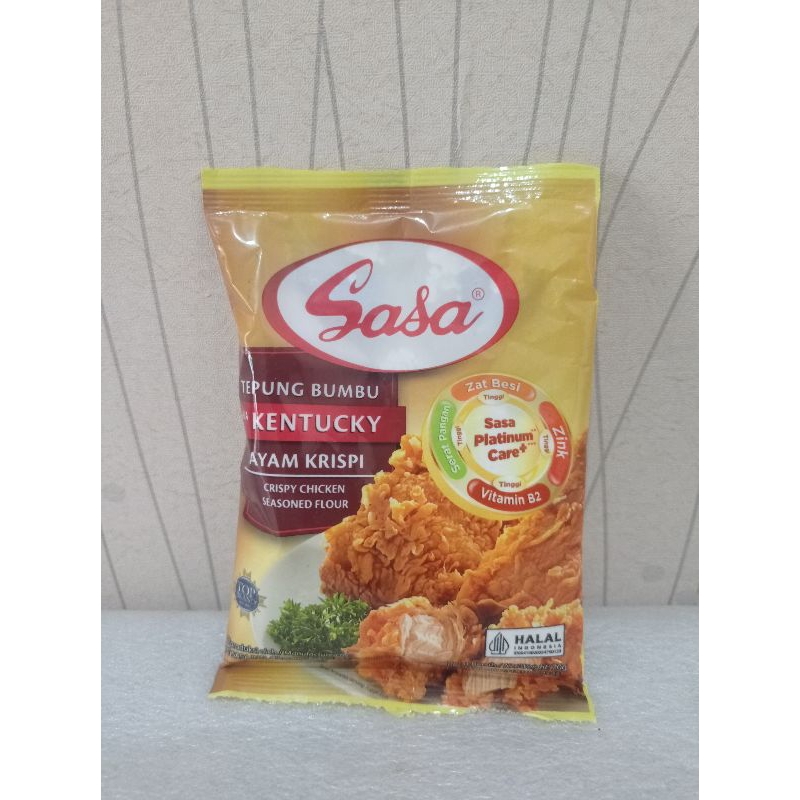

Tepung bumbu SASA SATUAN VARIAN BAKWAN DAN AYAM