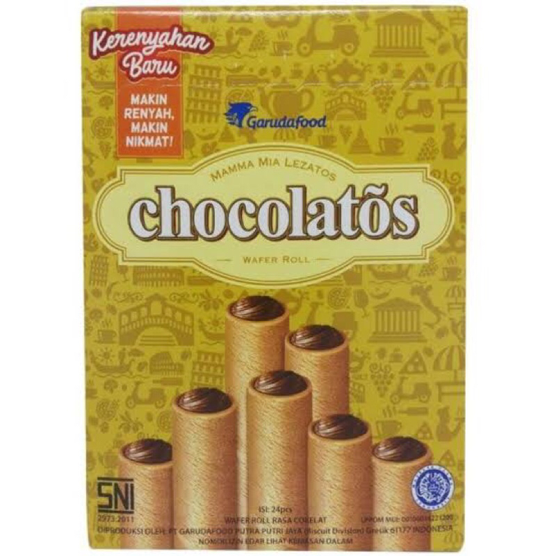 

Chocolatos wafer roll