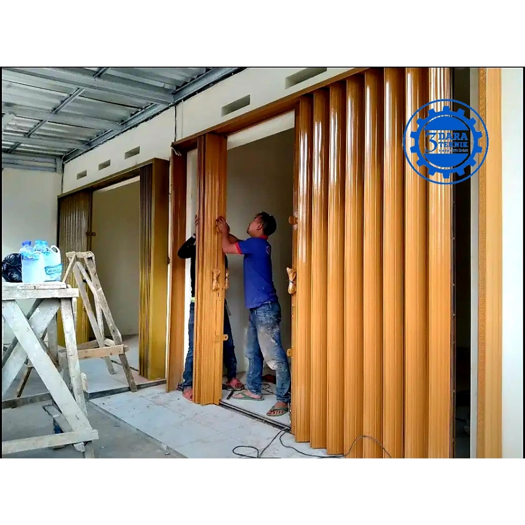 Pintu Folding Gate bandung cimahi Murah, Tiga dara teknik