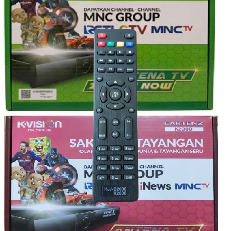 Remote Remot Receiver K-vision Bromo C2000 K2000