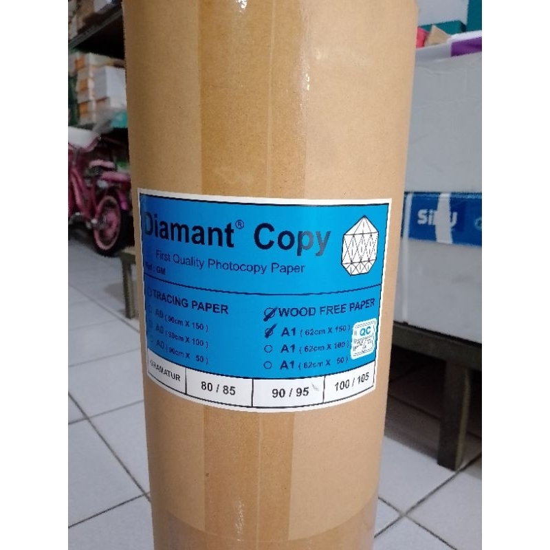 kertas plotter / A1 / A0 / diamant