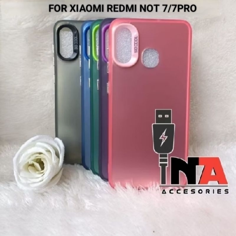 Case Plate Imd Hologram Xiaomi Redmi Not 7/Not 7 Pro Softcase Glossy