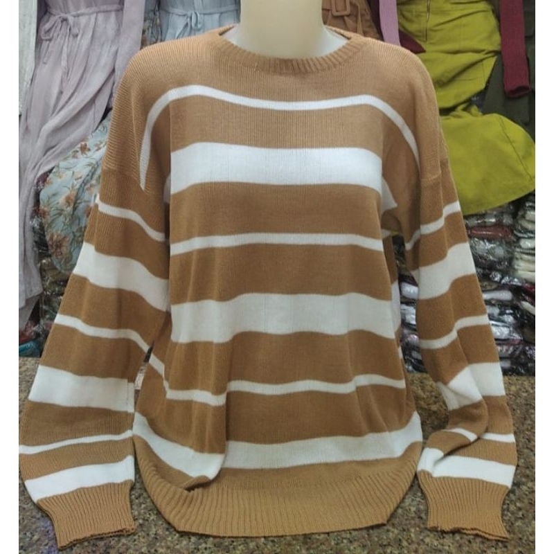 Cardigan Rajut - Outer Rajut - Jaket Rajut Wanita Cewek Model Terkini Motif
