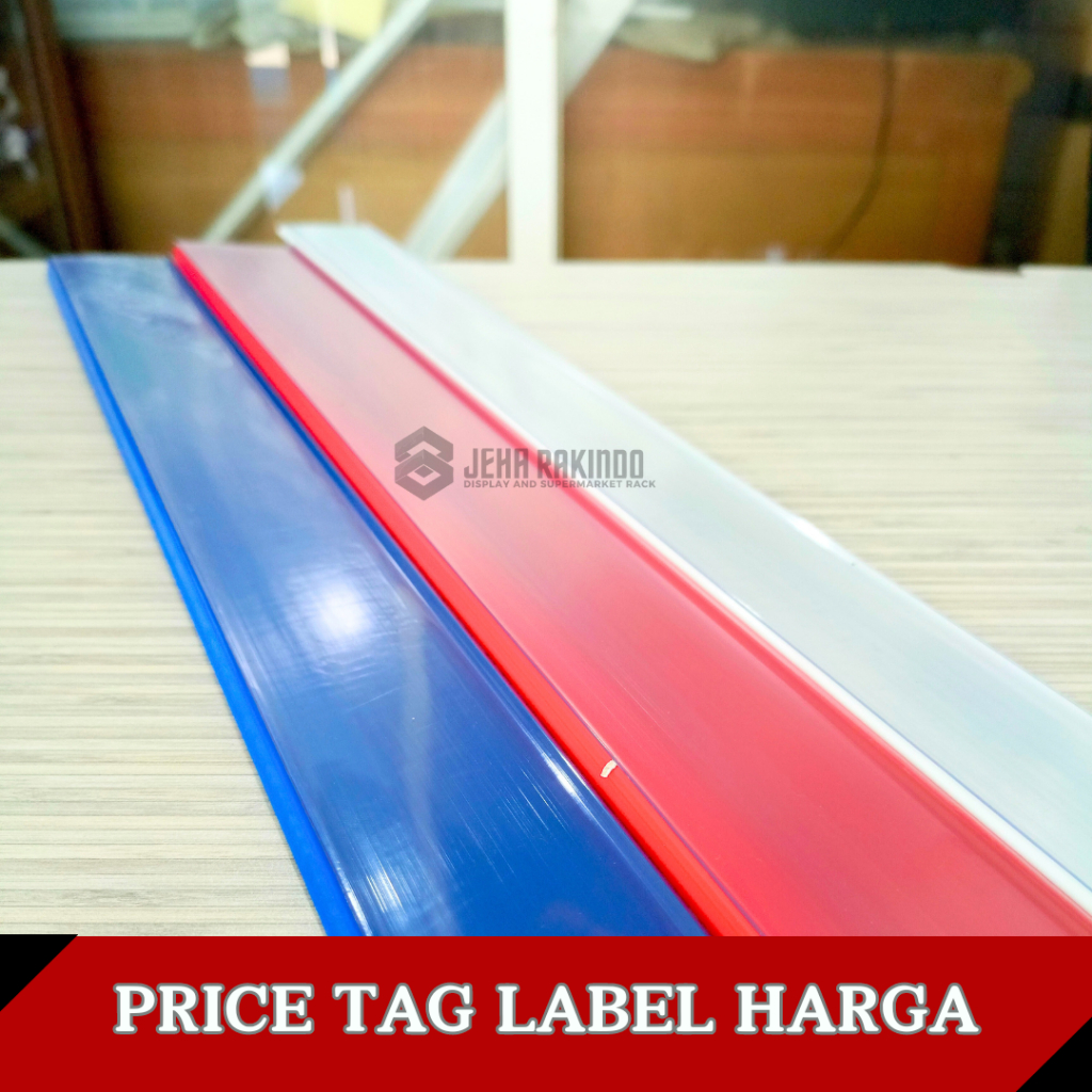 Pricetag label harga murah-pricetag harga mika-pricetag label rak minimarket