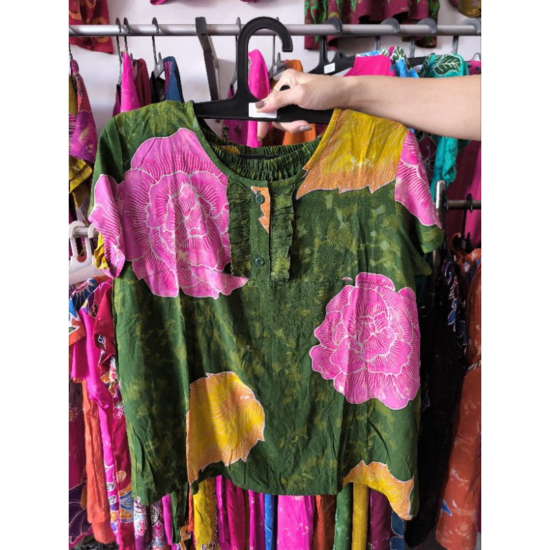 Batik Sunan Celana Pendek Tangan Pendek