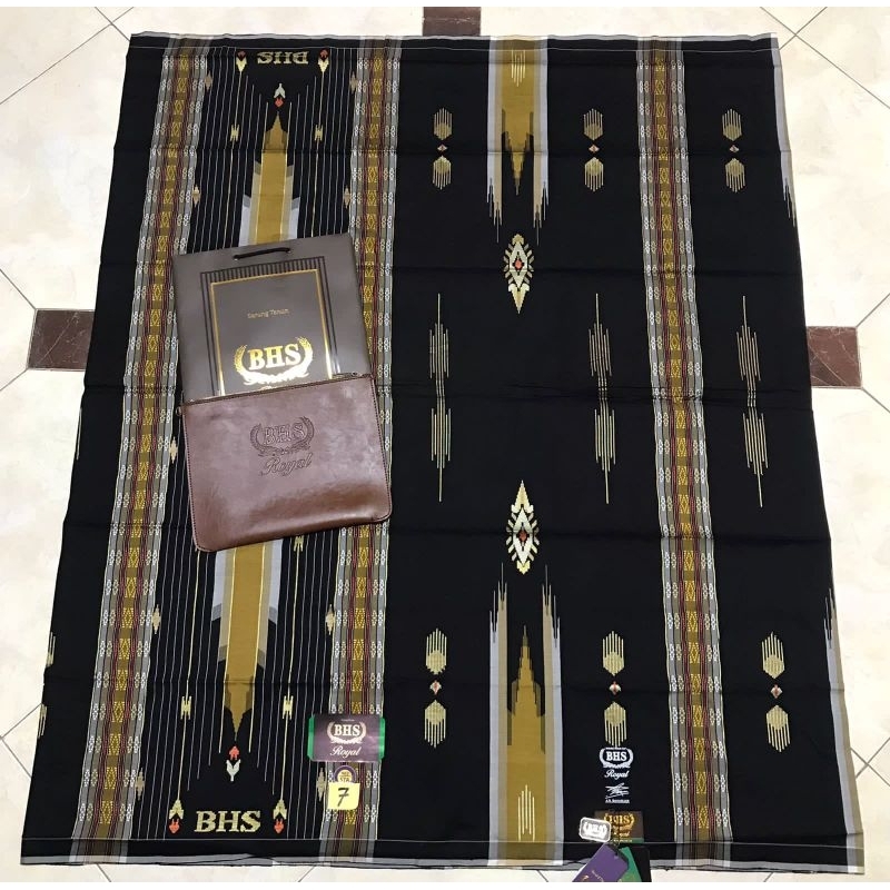 Sarung bhs royal stt  STA  gold new pakain muslim pria dewasa songket mesres