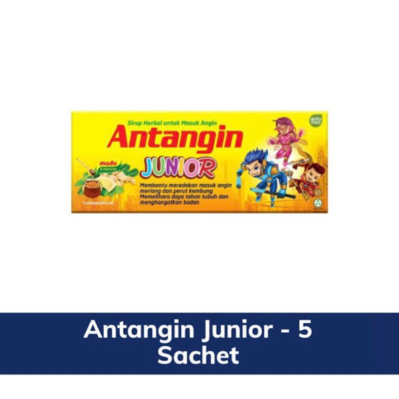 

ANTANGIN JUNIOR 1 BOX ISI 5 SACHET @10ML | ANTANGIN JUNIOR CAIR MADU PLUS MENIRAN | ANTANGIN SIRUP HERBAL