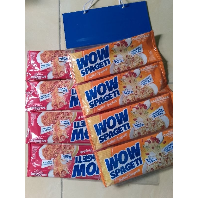 

paket jualan murah spaghetti instant 8pcs dua rasa