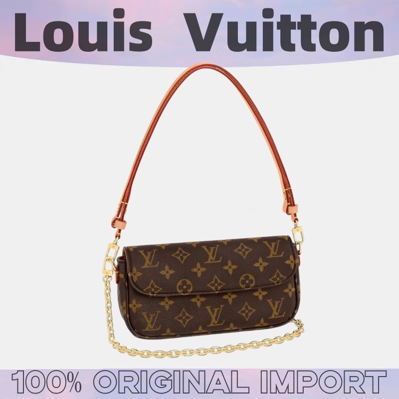 【100% original】LV Louis Vuitton ivy woc handbag/LV tas Wanita/ Tas Selempang Wanita Sling Bag Fashio