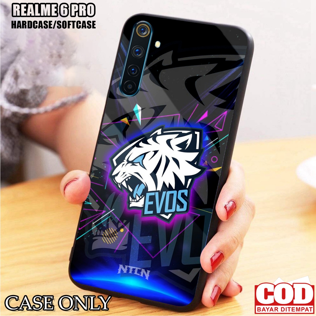 Case REALME 6 PRO  - Casing REALME 6 PRO [ EVOS ] Silikon REALME 6 PRO  - Kesing Hp - Casing Hp  - C